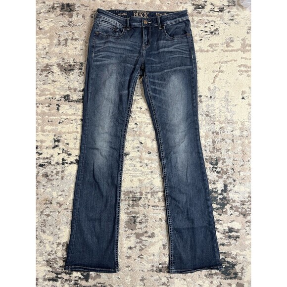 Buckle Black Fit No. 53 Blue Denim Bootcut Jeans Womens Size 29x36 - Picture 1 of 11
